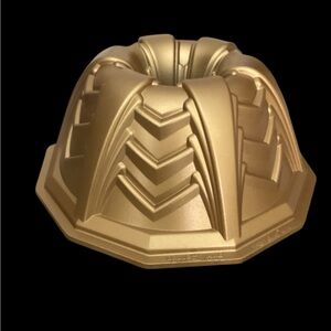 Gold Nordicware Marquee Bundt Cake Pan